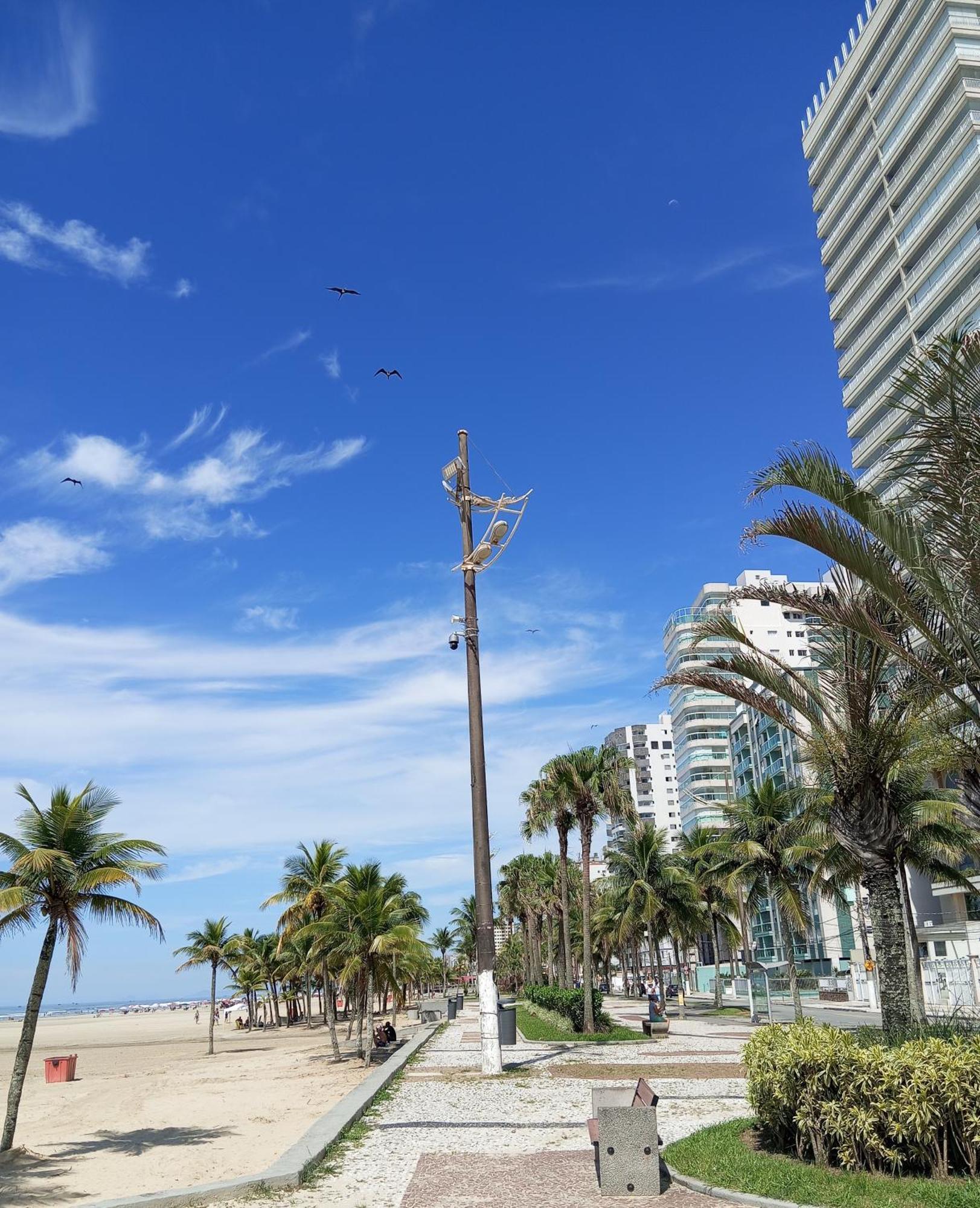 Bitenca Pe Na Areia Praia Grande (Santos) Exterior foto